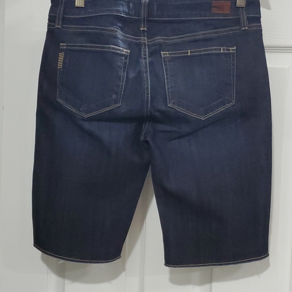 EUC PAIGE JAX RAW HEM BERMUDA (SZ 28) - Picture 2 of 9